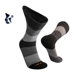 Alpaca Merino Wandelsokken: AURORA Extra Sterk Gewatteerde Bergbeklimmersokken