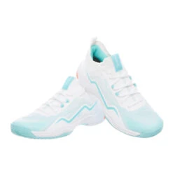 Badmintonschoenen Voor Dames BS 900 Ultra Lite Wit Turquoise -Goedkope SchoenStijl Winkel badmintonschoenen voor dames bs 900 ultra lite wit turquoise 14