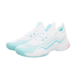 Badmintonschoenen Voor Dames BS 900 Ultra Lite Wit Turquoise -Goedkope SchoenStijl Winkel badmintonschoenen voor dames bs 900 ultra lite wit turquoise 5