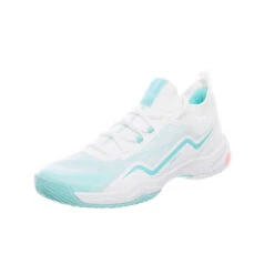 Badmintonschoenen Voor Dames BS 900 Ultra Lite Wit Turquoise -Goedkope SchoenStijl Winkel badmintonschoenen voor dames bs 900 ultra lite wit turquoise 6
