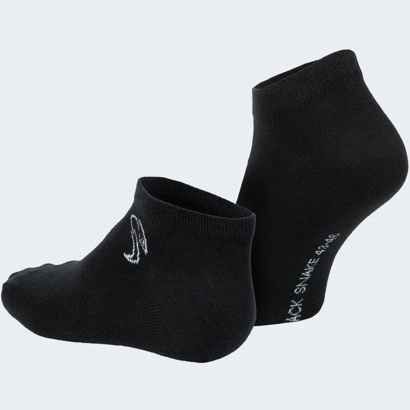 Basic Sneaker Sokken | 3 Paar | Dames En Heren | Zwart 5 Basic Sneaker Sokken | 3 Paar | Dames En Heren | Zwart - Afbeelding 5