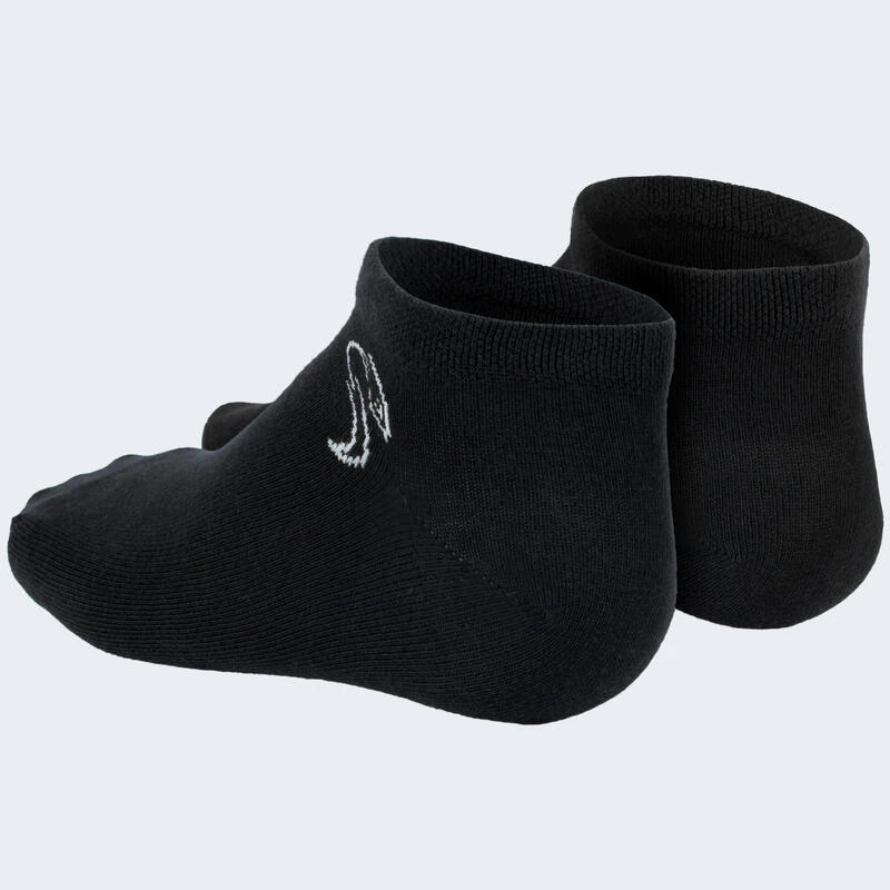 Basic Sneaker Sokken | 3 Paar | Dames En Heren | Zwart 6 Basic Sneaker Sokken | 3 Paar | Dames En Heren | Zwart - Afbeelding 6