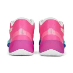 Puma Basketbalschoenen Voor Heren Rise Nitro Blauw Roze -Goedkope SchoenStijl Winkel basketbalschoenen voor heren rise nitro blauw roze 2