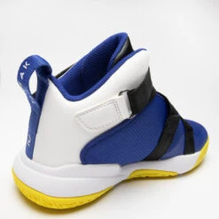 Basketbalschoenen Voor Kinderen Easy X -Goedkope SchoenStijl Winkel basketbalschoenen voor kinderen easy x blauw geel 4