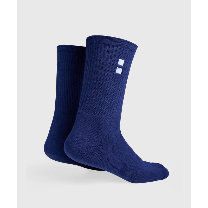 Club Tennis/Padel Sokken Heren Marineblauw 2 Paar 1 Club Tennis/Padel Sokken Heren Marineblauw 2 Paar