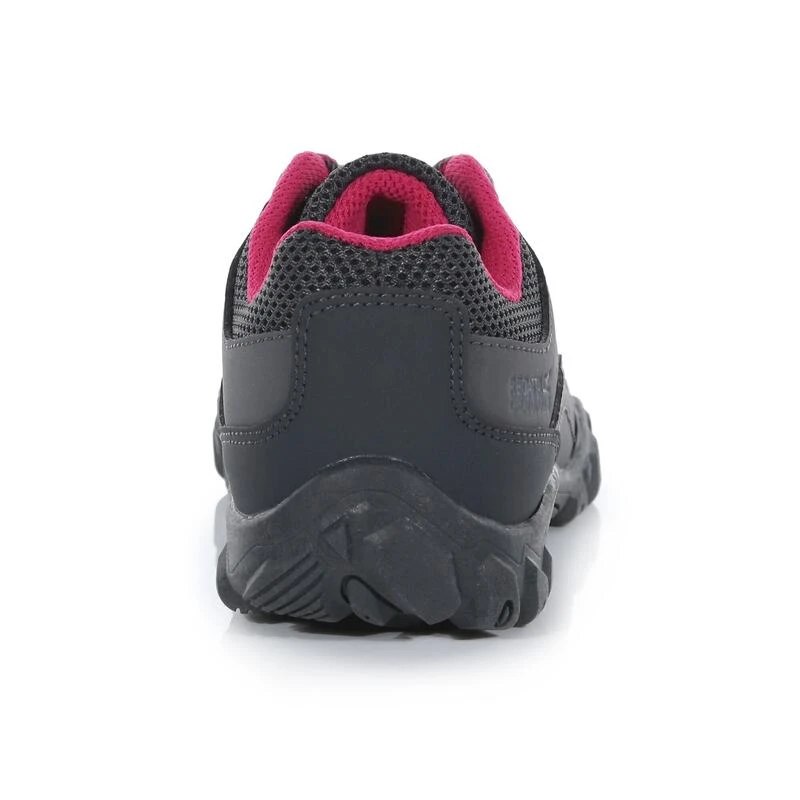 Regatta Edgepoint Waterdichte Wandelschoenen Voor Kinderen/Kinderen (Staal/Roze Fusie) 2 Regatta Edgepoint Waterdichte Wandelschoenen Voor Kinderen/Kinderen (Staal/Roze Fusie) - Afbeelding 2