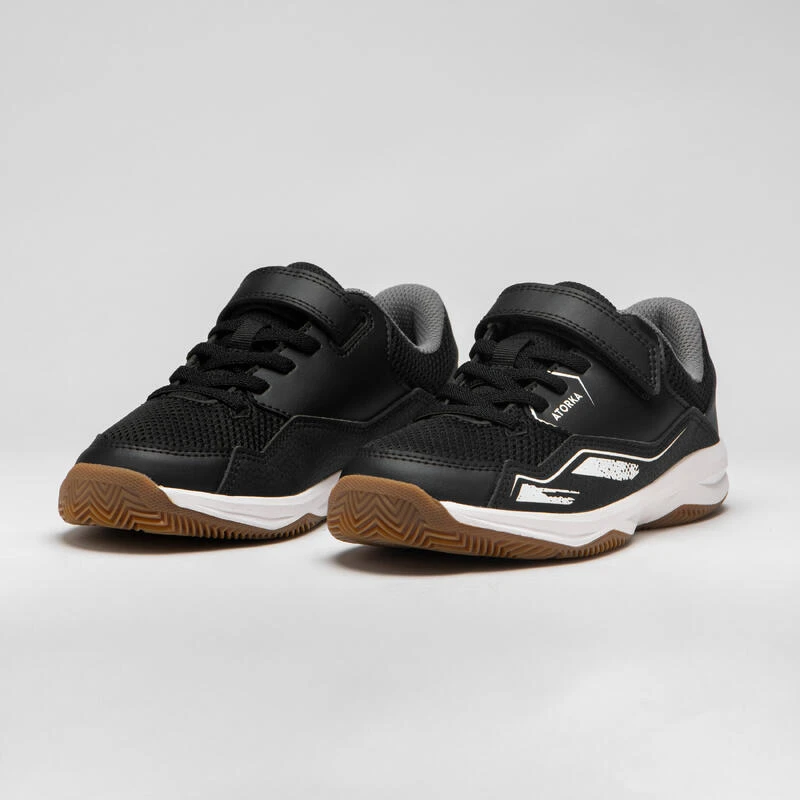 Handbalschoenen Voor Kinderen H100 Met Klittenband 4 Handbalschoenen Voor Kinderen H100 Met Klittenband - Afbeelding 4