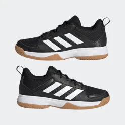 ADIDAS Handbalschoenen Voor Kinderen LIGRA Zwart/wit -Goedkope SchoenStijl Winkel handbalschoenen voor kinderen ligra zwartwit 3