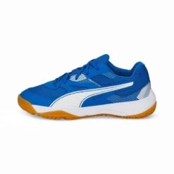 Puma Handbalschoenen Voor Kinderen Solarflash Blauw Wit