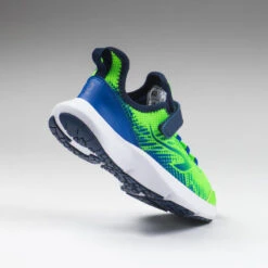 Decathlon Sneakers Met Kllittenband Voor Kinderen - Buigzaam En Licht 8 Decathlon Sneakers Met Kllittenband Voor Kinderen - Buigzaam En Licht -Goedkope SchoenStijl Winkel hardloopschoenen kinderen at flex run klittenband groen blauw 2