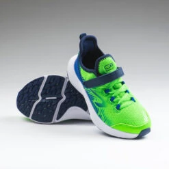 Decathlon Sneakers Met Kllittenband Voor Kinderen - Buigzaam En Licht 9 Decathlon Sneakers Met Kllittenband Voor Kinderen - Buigzaam En Licht -Goedkope SchoenStijl Winkel hardloopschoenen kinderen at flex run klittenband groen blauw 3