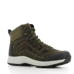 Hoge Waterdichte Wandelschoenen Van Leer Voor Kinderen Met Veters -Goedkope SchoenStijl Winkel hoge waterdichte wandelschoenen van leer voor kinderen met veters 2