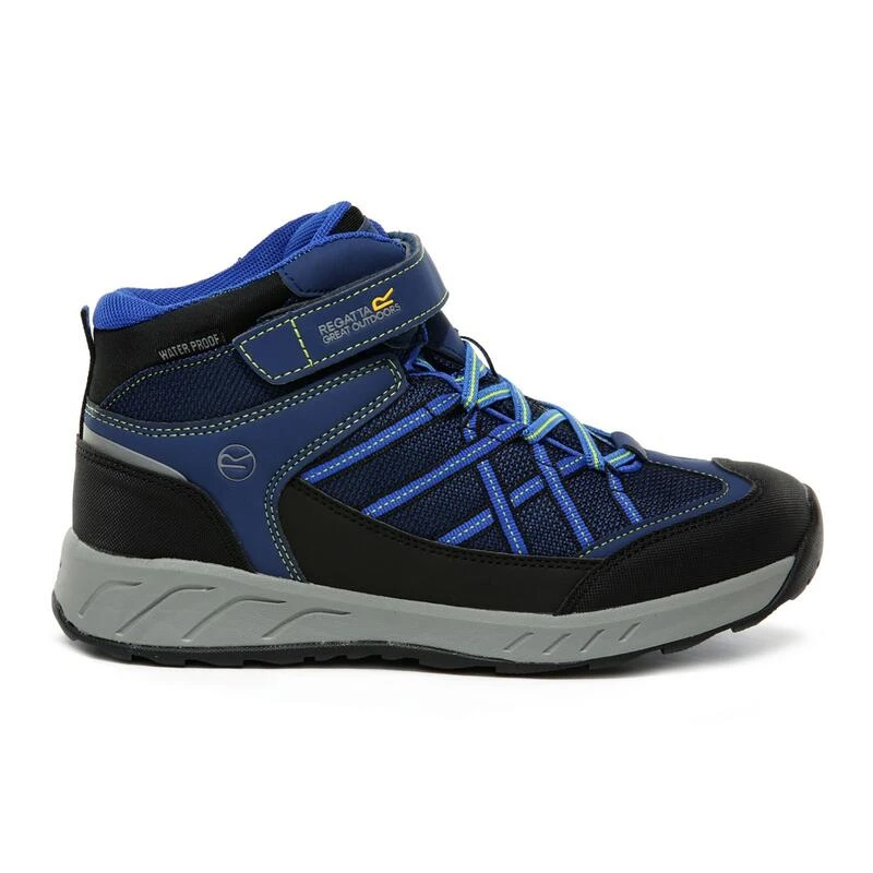Regatta Kinderen Samaris V Mid Walking Boots (Pruisische/Neon-veer) 4 Regatta Kinderen Samaris V Mid Walking Boots (Pruisische/Neon-veer) - Afbeelding 4