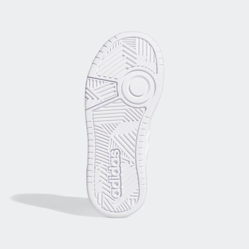 ADIDAS Kindersneakers HOOPS Met Klittenband Wit 6 ADIDAS Kindersneakers HOOPS Met Klittenband Wit - Afbeelding 6