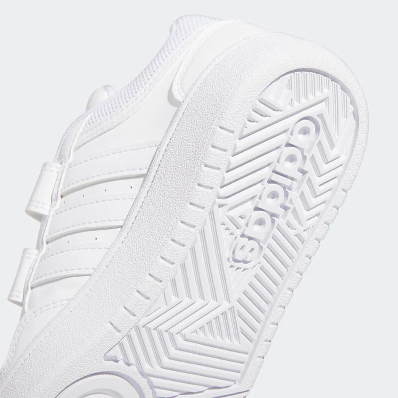 ADIDAS Kindersneakers HOOPS Met Klittenband Wit 8 ADIDAS Kindersneakers HOOPS Met Klittenband Wit - Afbeelding 8