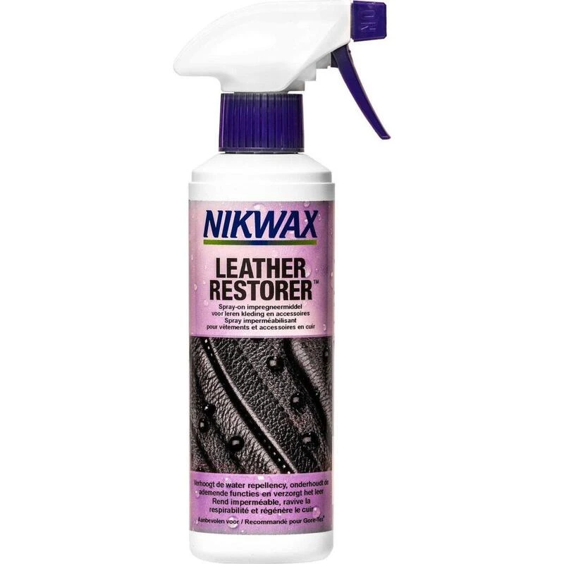 Nikwax Leder Reiniger Leather Cleaner 300ml & Impregneermiddel Leather Restorer 300ml 2 Nikwax Leder Reiniger Leather Cleaner 300ml & Impregneermiddel Leather Restorer 300ml - Afbeelding 2