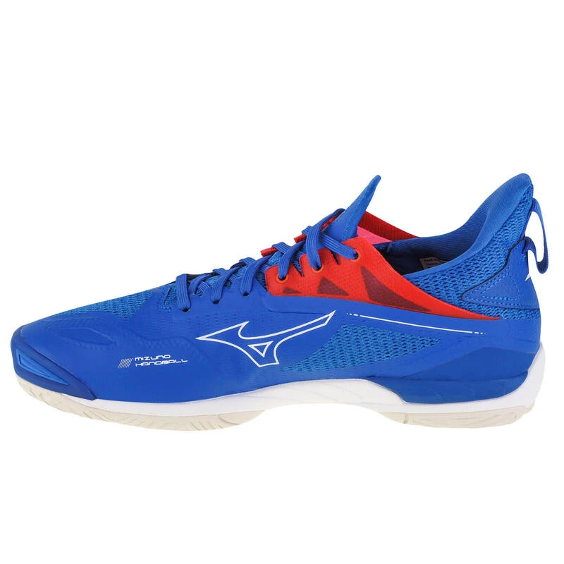 Mizuno Wave Mirage 4, Mannen, Handbal, Handbalschoenen, Blauw 2 Mizuno Wave Mirage 4, Mannen, Handbal, Handbalschoenen, Blauw - Afbeelding 2