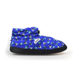 Nuvola Unisex Slippers In Blauw Met Rubberen Zool