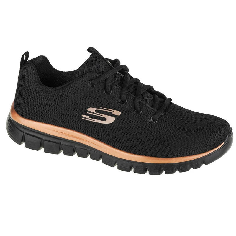 Skechers Schoenen Graceful Get Connected Zwart - 12615-BKRG 1 Skechers Schoenen Graceful Get Connected Zwart - 12615-BKRG