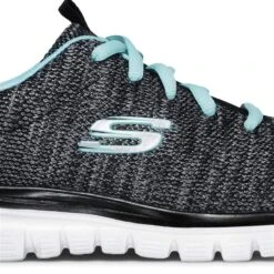 Skechers Schoenen Graceful -Twisted Fortune Zwart - 12614-BKTQ 9 Skechers Schoenen Graceful -Twisted Fortune Zwart - 12614-BKTQ -Goedkope SchoenStijl Winkel schoenen graceful twisted fortune zwart 12614 bktq 4