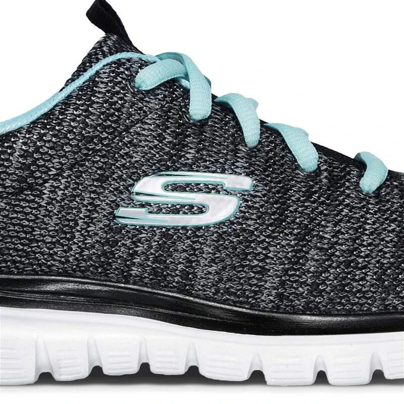 Skechers Schoenen Graceful -Twisted Fortune Zwart - 12614-BKTQ 5 Skechers Schoenen Graceful -Twisted Fortune Zwart - 12614-BKTQ - Afbeelding 5