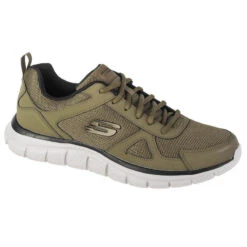 Skechers Schoenen Track- Scloric Groen - 52631-OLBK