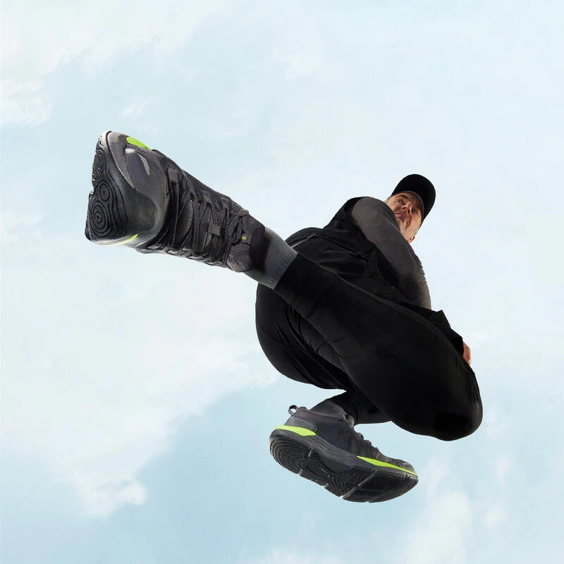 Schoenen Voor Sportief Wandelen Sportwalk Waterproof Zwart/geel 11 Schoenen Voor Sportief Wandelen Sportwalk Waterproof Zwart/geel - Afbeelding 11