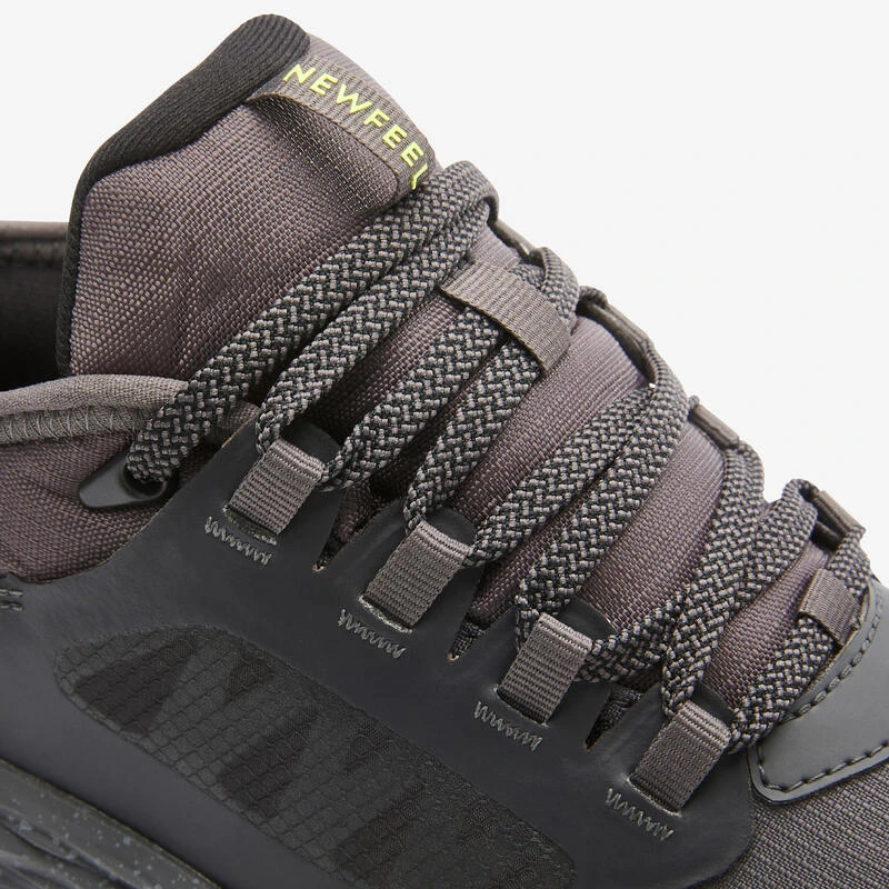 Schoenen Voor Sportief Wandelen Sportwalk Waterproof Zwart/geel 7 Schoenen Voor Sportief Wandelen Sportwalk Waterproof Zwart/geel - Afbeelding 7