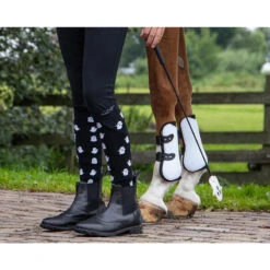 Set Van 3 Paar Rijsokken QHP Halloween -Goedkope SchoenStijl Winkel set van 3 paar rijsokken qhp halloween 2