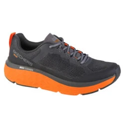 Skechers Max Cushioning Delta, Mannen, Running, Hardloopschoenen, Grijs