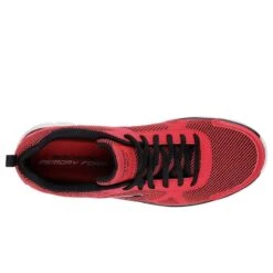Skechers Track-Bucolo, Mannen, Cardio Training, Trainingschoenen, Rood -Goedkope SchoenStijl Winkel skechers track bucolo mannen cardio training trainingschoenen rood 4