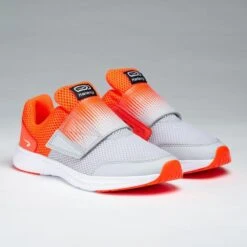 Decathlon Sneakers Met Klittenband Voor Kinderen AT EASY -Goedkope SchoenStijl Winkel sneakers met klittenband voor kinderen at easy oranje 10