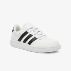ADIDAS Sneakers Met Klittenband Voor Kinderen Breaknet Wit Zwart