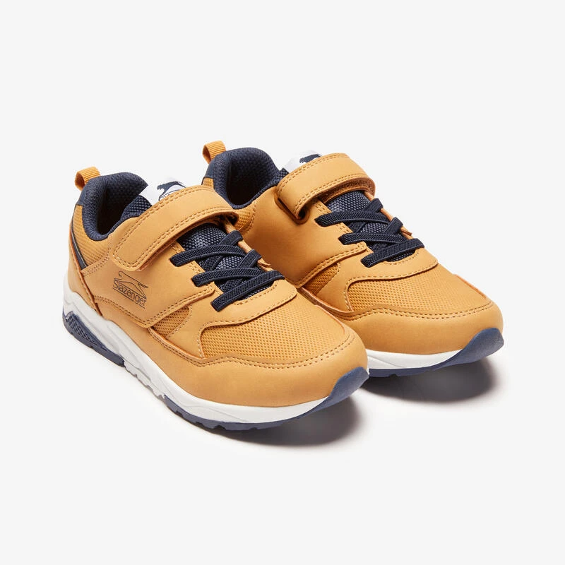 Slazenger Sneakers Met Klittenband Voor Kinderen Leister Camel 5 Slazenger Sneakers Met Klittenband Voor Kinderen Leister Camel - Afbeelding 5