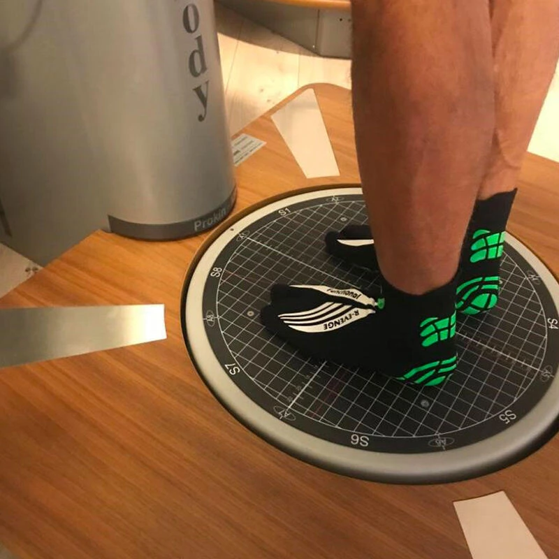 Sokken Functionele 1 Vinger Volwassene Voor Gym Antislip Zwart Groen 2 Sokken Functionele 1 Vinger Volwassene Voor Gym Antislip Zwart Groen - Afbeelding 2