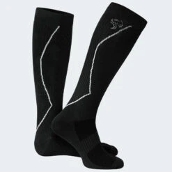 Sport Running Sokken Met Compressie | Knee Highs | Dames En Heren | Zwart -Goedkope SchoenStijl Winkel sport running sokken met compressie knee highs dames en heren zwart 4