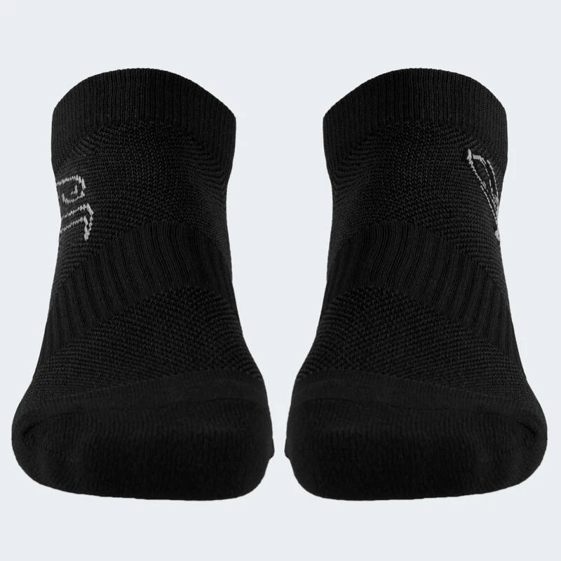 Sport Sneaker Sokken | 2 Paar | Dames En Heren | Zwart 4 Sport Sneaker Sokken | 2 Paar | Dames En Heren | Zwart - Afbeelding 4