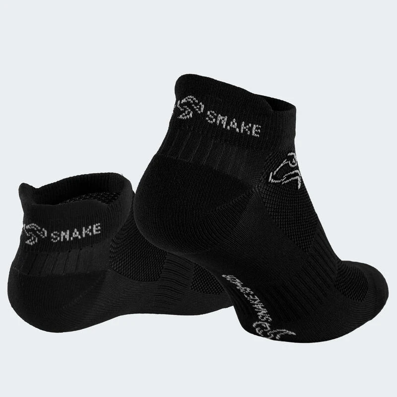 Sport Sneaker Sokken | 2 Paar | Dames En Heren | Zwart 6 Sport Sneaker Sokken | 2 Paar | Dames En Heren | Zwart - Afbeelding 6