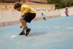 Decathlon Tennisschoenen Voor Kinderen Artengo TS160 Blauw Regenboog -Goedkope SchoenStijl Winkel stevige sneakers met klittenband voor kinderen ts160 8