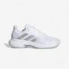 ADIDAS Tennisschoenen Voor Dames Courtjam Control Gravel Wit/zilver