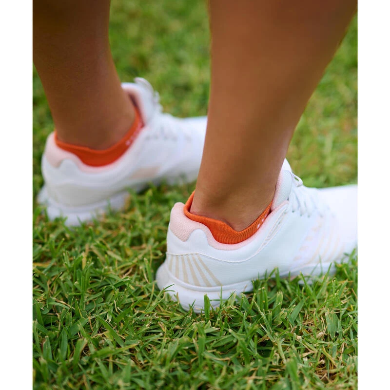 Training Tennis/Padel Sokken Dames Wit 2 Paar 2 Training Tennis/Padel Sokken Dames Wit 2 Paar - Afbeelding 2