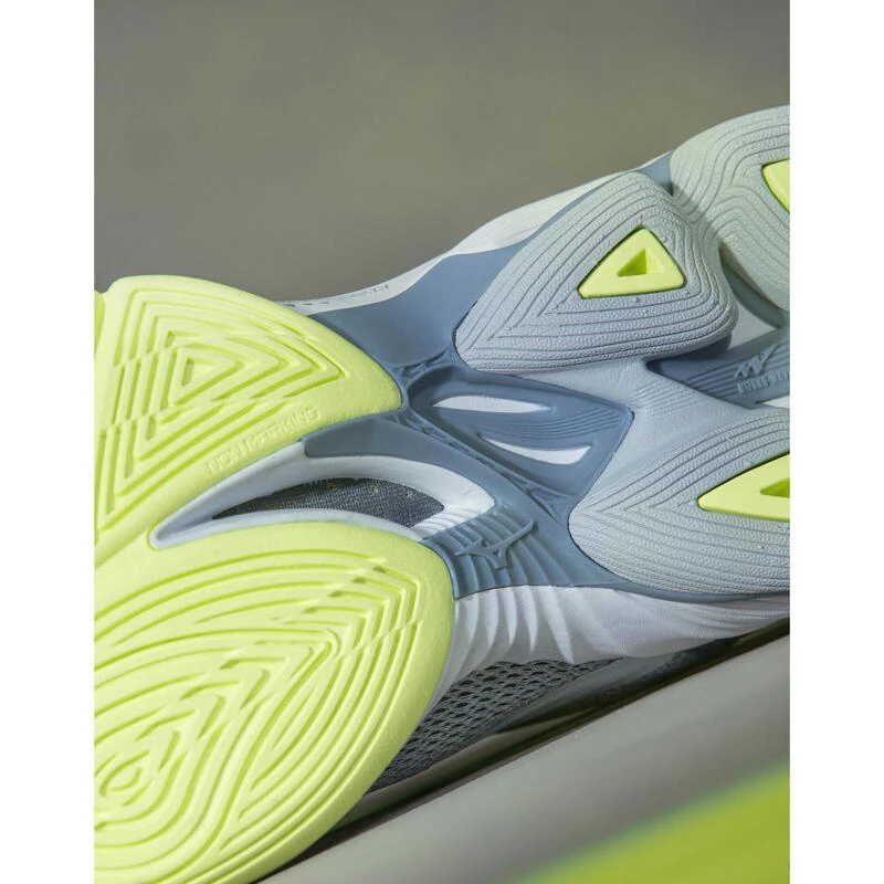 Mizuno Volleybalschoenen Voor Dames Lightning Z7 Low Grijs Geel 6 Mizuno Volleybalschoenen Voor Dames Lightning Z7 Low Grijs Geel - Afbeelding 6