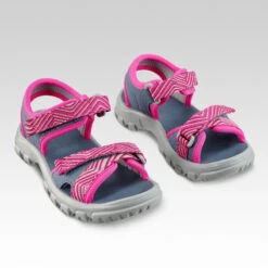 Quechua Wandelsandalen Voor Kinderen MH100 Maat 24 Tot 31 Blauw/roze -Goedkope SchoenStijl Winkel wandelsandalen voor kinderen mh100 maat 24 tot 31 blauwroze 3