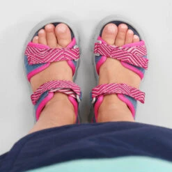 Quechua Wandelsandalen Voor Kinderen MH100 Maat 24 Tot 31 Blauw/roze -Goedkope SchoenStijl Winkel wandelsandalen voor kinderen mh100 maat 24 tot 31 blauwroze 4