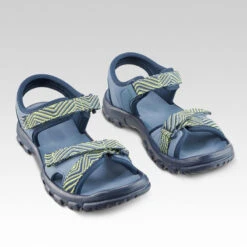 Quechua Wandelsandalen Voor Kinderen MH100 KD 12 Quechua Wandelsandalen Voor Kinderen MH100 KD -Goedkope SchoenStijl Winkel wandelsandalen voor kinderen mh100 tw maat 32 tot 37 blauwgeel 3