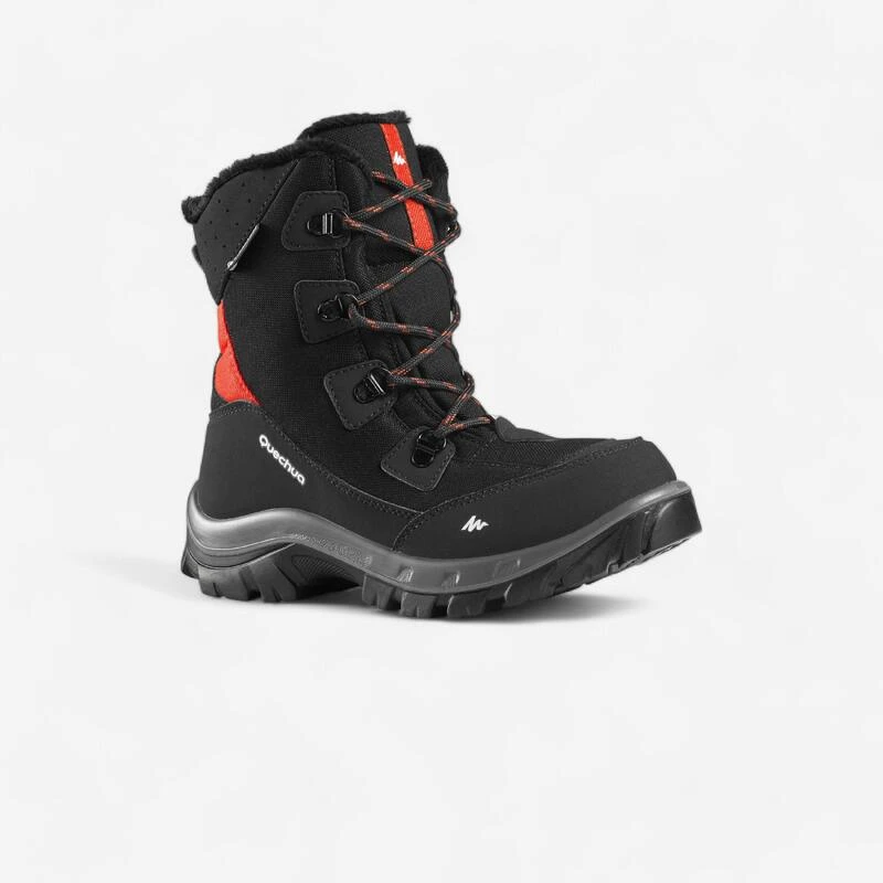 Quechua Warme En Waterdichte Wandelschoenen Kinderen SH500 Hoog Veters Maat 30-38 1 Quechua Warme En Waterdichte Wandelschoenen Kinderen SH500 Hoog Veters Maat 30-38