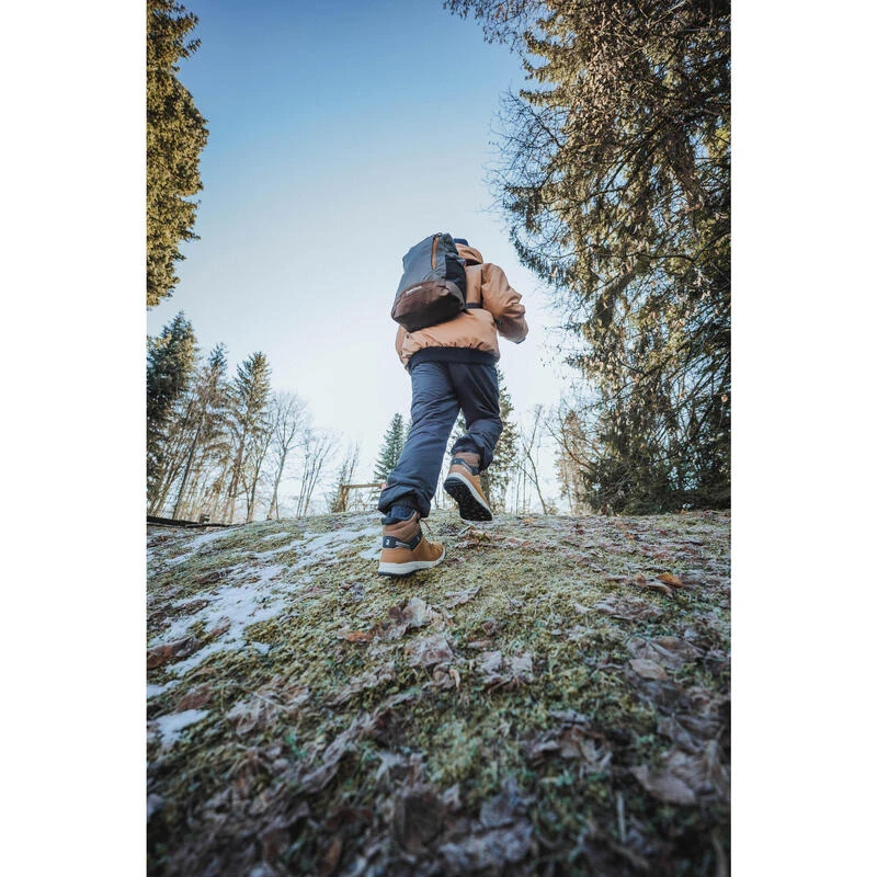 Quechua Warme En Waterdichte Wandelschoenen SH500 Leer Veters Kinderen Maat 35-38 13 Quechua Warme En Waterdichte Wandelschoenen SH500 Leer Veters Kinderen Maat 35-38 - Afbeelding 13