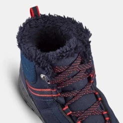 Quechua WARME EN WATERDICHTE WANDELSCHOENEN VOOR KINDEREN SH100 WARM VETERS MAAT 35-38 -Goedkope SchoenStijl Winkel warme en waterdichte wandelschoenen voor kinderen sh100 warm veters maat 35 38 6