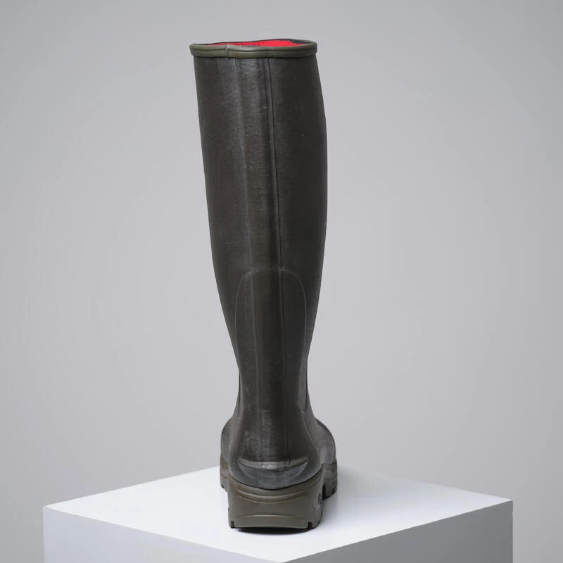 Warme Rubberlaarzen Met Neopreen Voering 500 3 Warme Rubberlaarzen Met Neopreen Voering 500 - Afbeelding 3