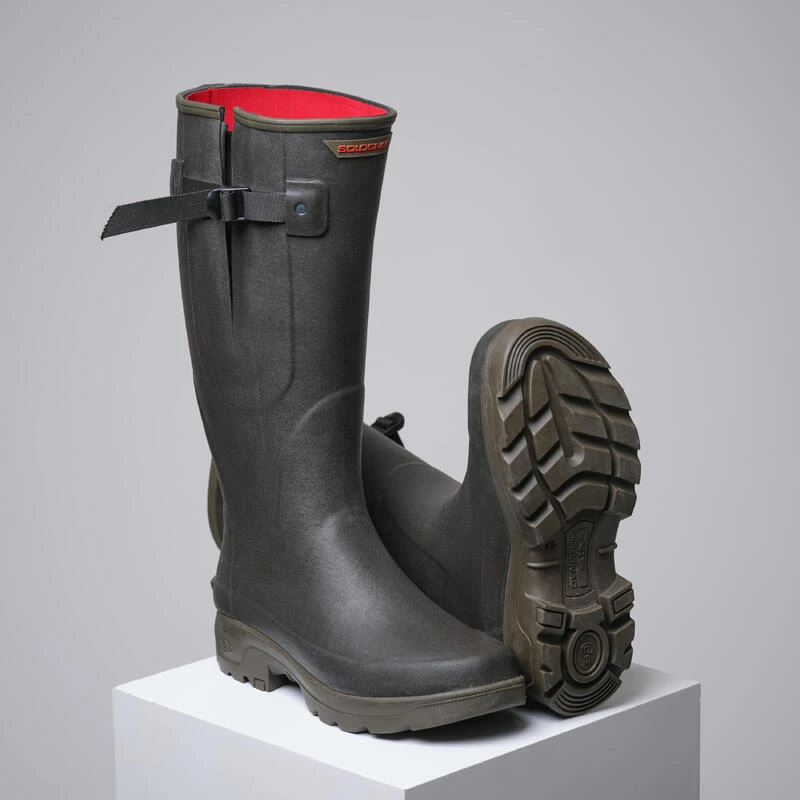 Warme Rubberlaarzen Met Neopreen Voering En Plooi 520 1 Warme Rubberlaarzen Met Neopreen Voering En Plooi 520